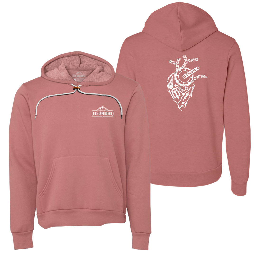 Anatomical Heart (Bicycle Parts) Super Soft Hoodie