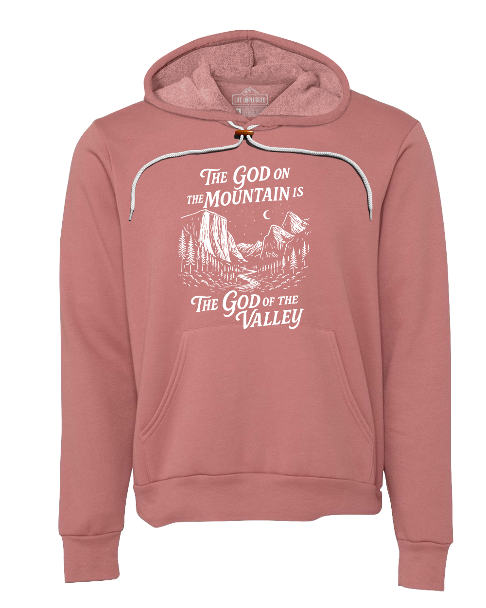 God On The Mountain Super Soft Hoodie