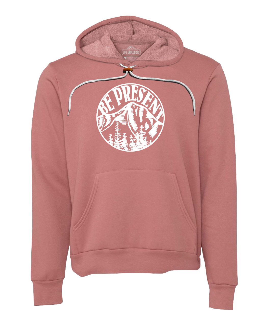 Be Present Mountain Super Soft Hoodie