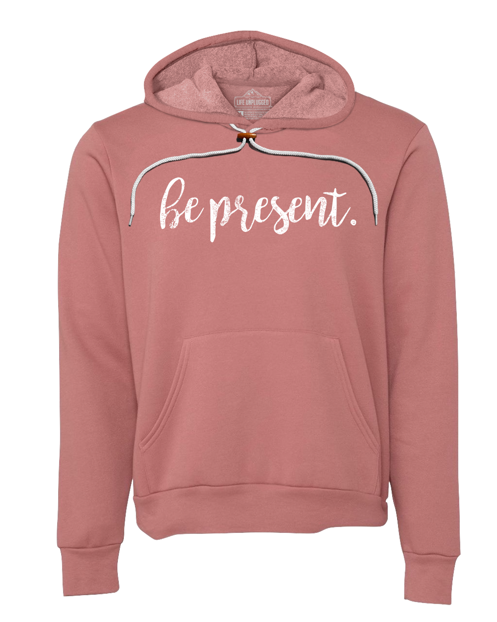 Be Present Cursive Super Soft Hoodie