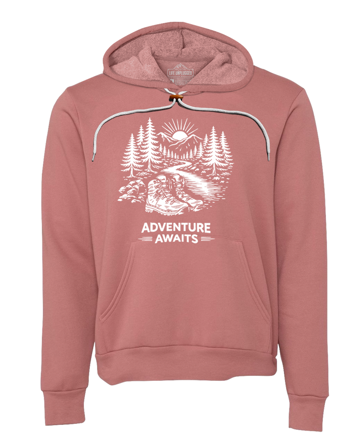 ADVENTURE AWAITS Super Soft Hoodie