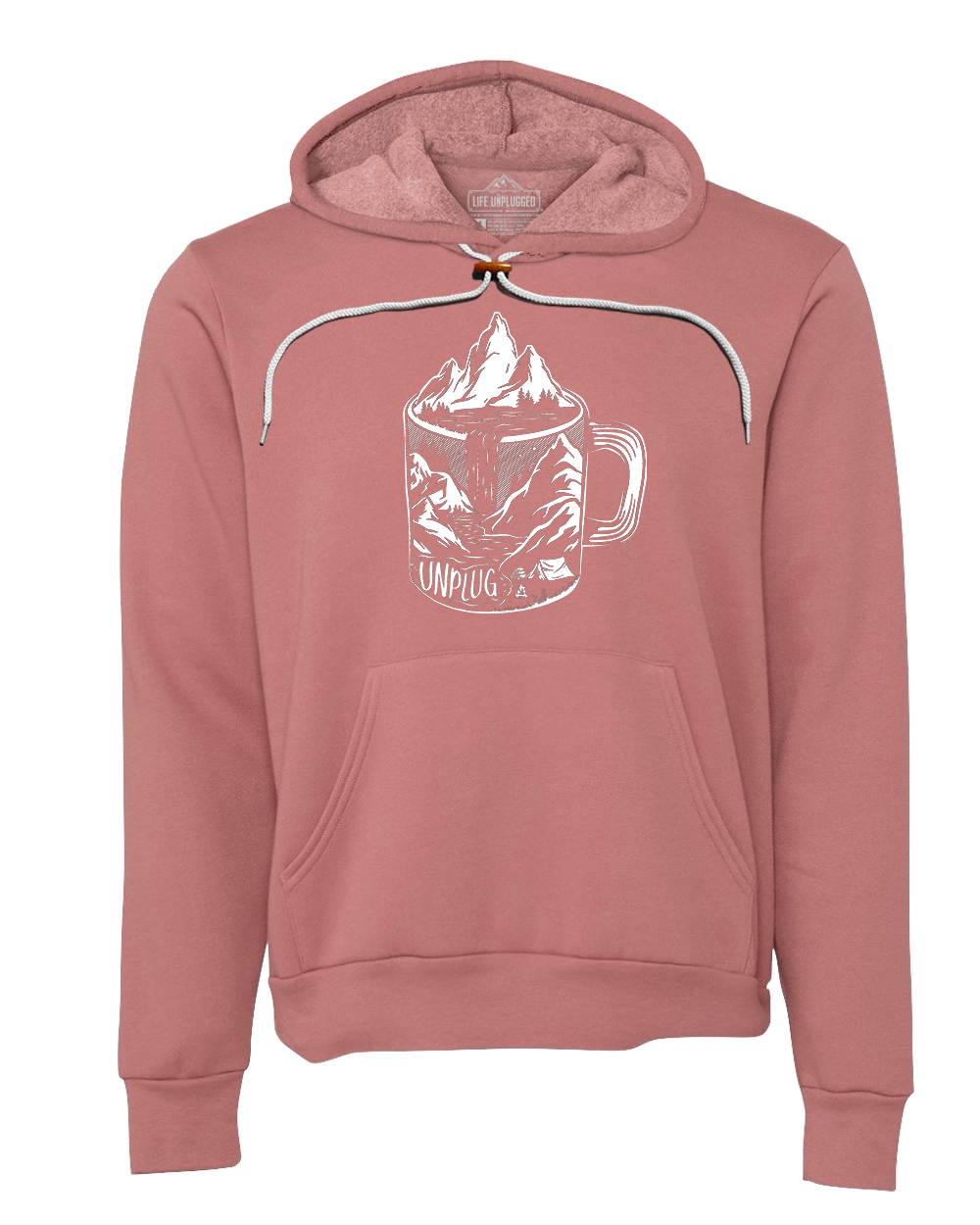 Coffee Mountain Scene Super Soft Hoodie