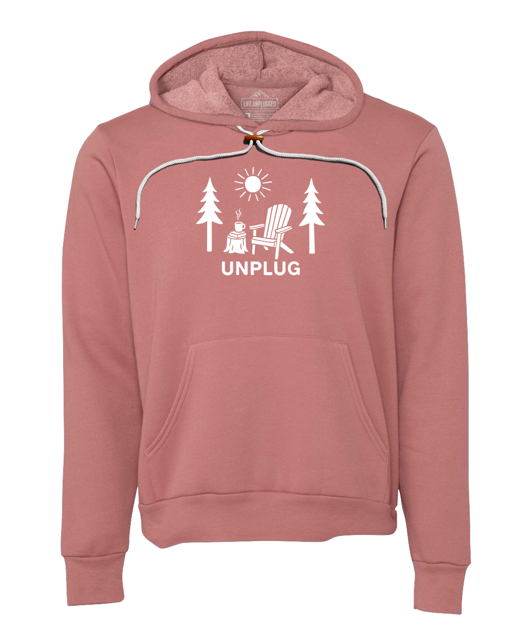 READING IN THE WOODS Super Soft Hoodie