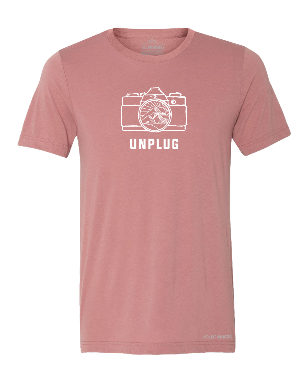 Camera Mountain Lens Premium Triblend T-Shirt - Life Unplugged