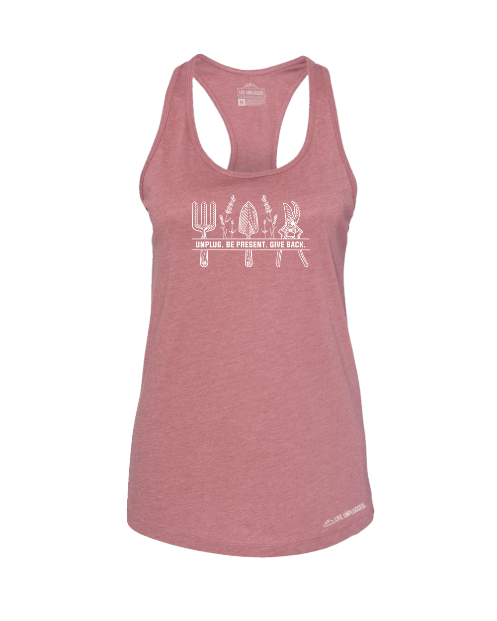 Gardening Premium Women's Relaxed Fit Racerback Tank Top - Life Unplugged
