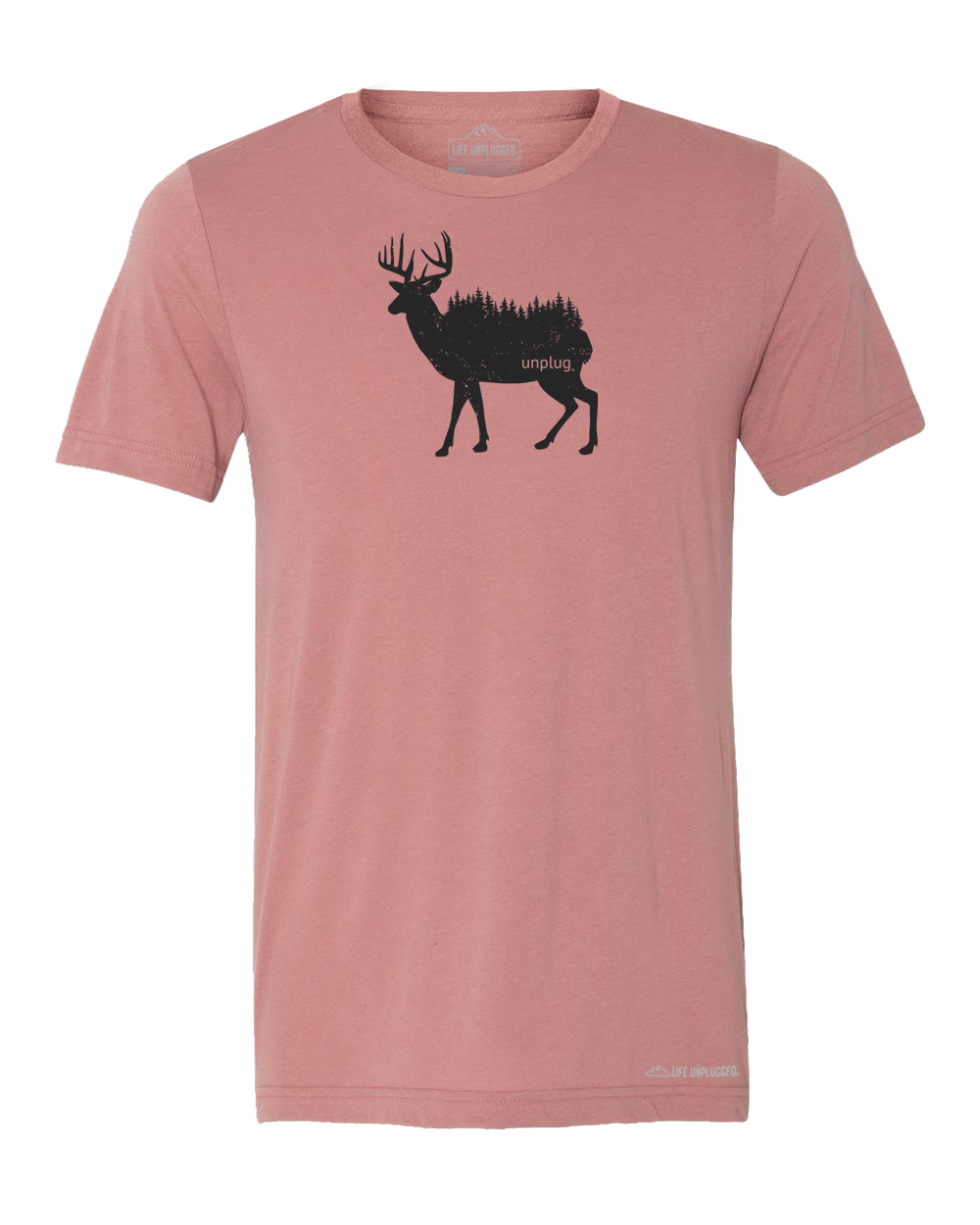 Deer In The Trees Premium Triblend T-Shirt - Life Unplugged