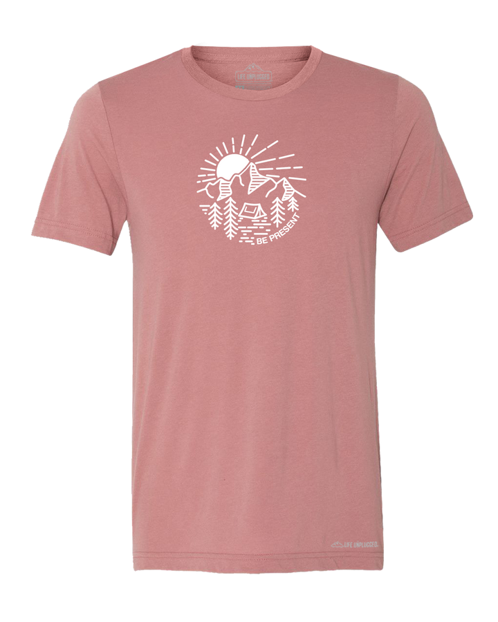 MOUNTAIN SUNSET Premium Triblend T-Shirt