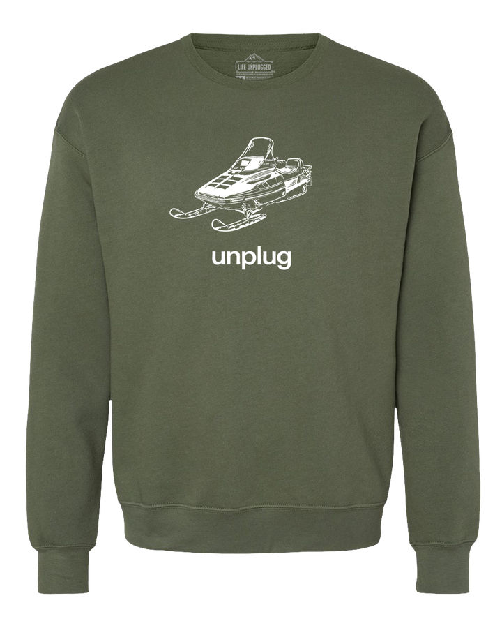 SNOWMOBILE Midweight Super Soft Crewneck