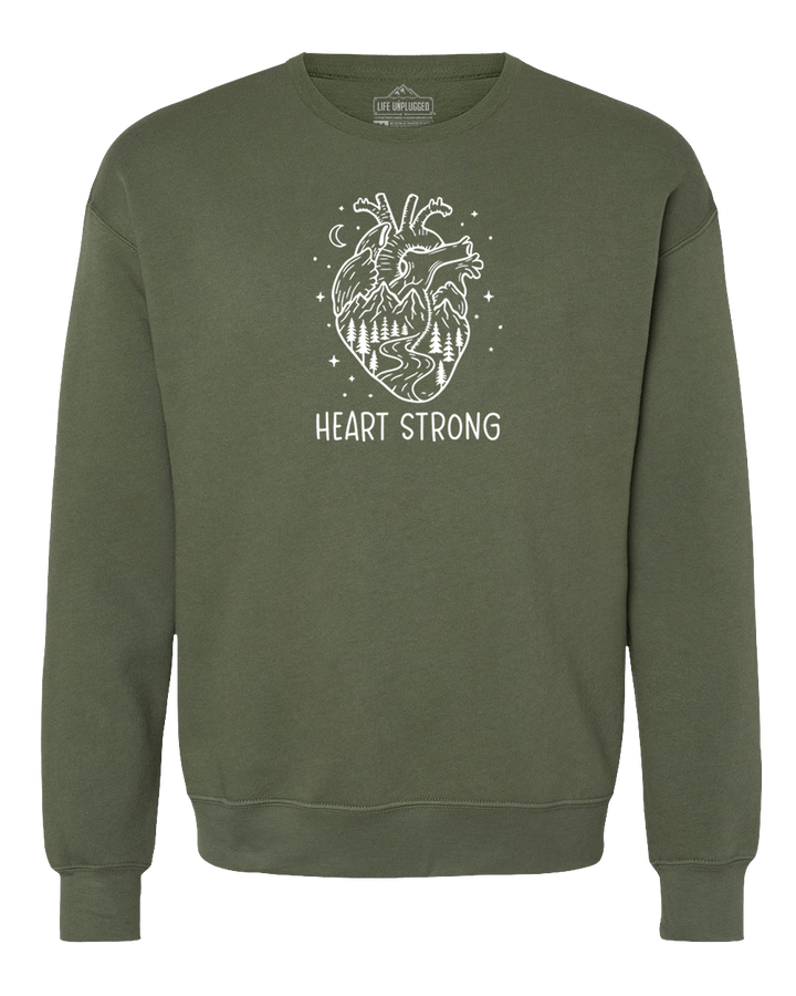 HEART STRONG Midweight Super Soft Crewneck