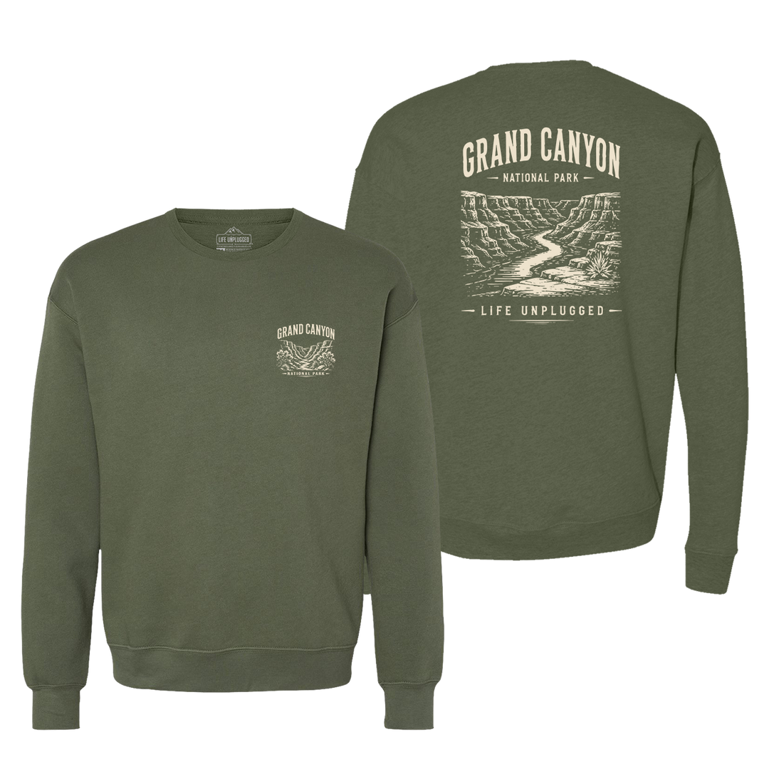 GRAND CANYON NATIONAL PARK Midweight Super Soft Crewneck