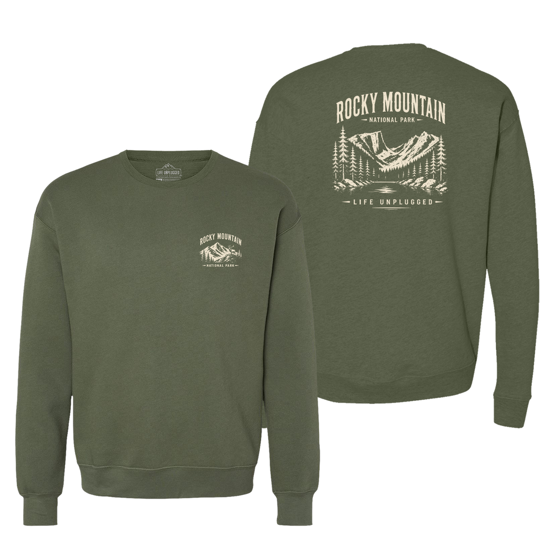 ROCKY MOUNTAIN NATIONAL PARK Midweight Super Soft Crewneck