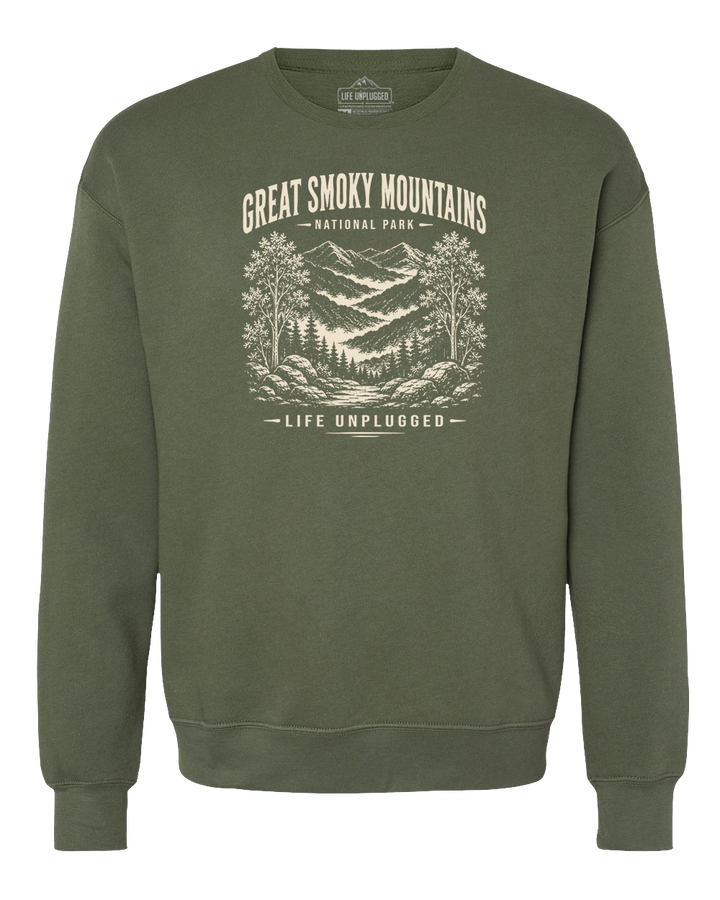 GREAT SMOKY MOUNTAINS NATIONAL PARK Midweight Super Soft Crewneck