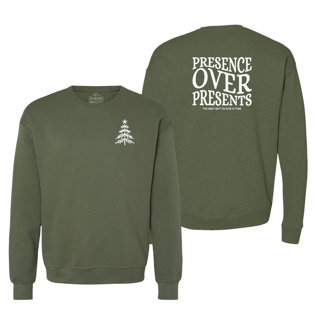 Presence Over Presents Midweight Super Soft Crewneck
