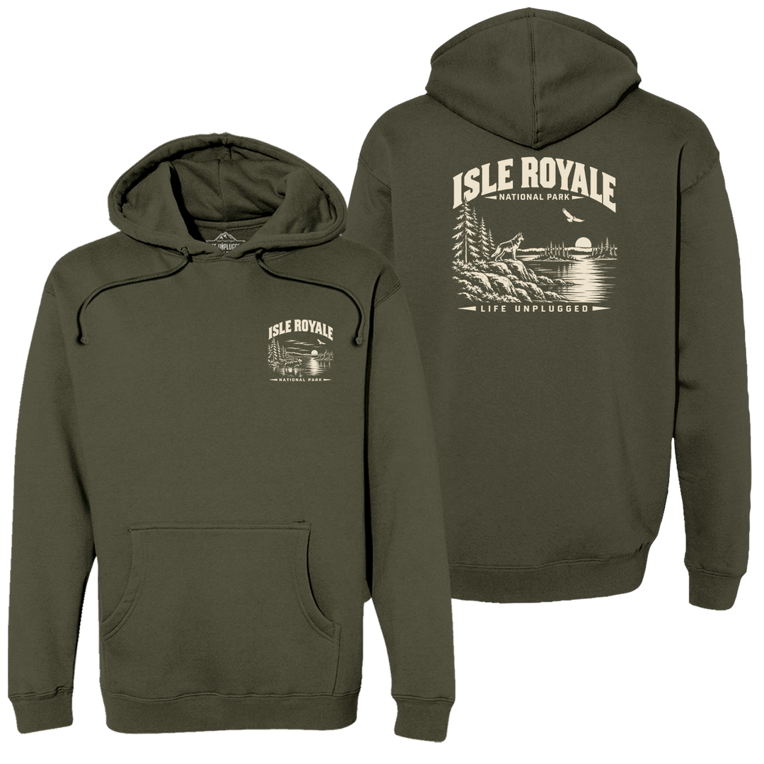 ISLE ROYALE NATIONAL PARK Heavyweight Hoodie