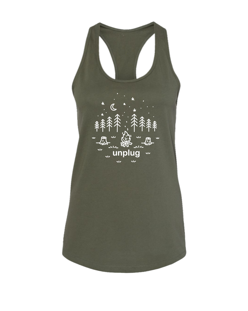 Stargazing Women's Racerback Tank Top