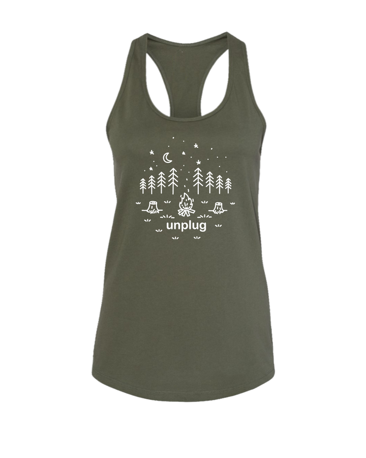 Stargazing Women's Racerback Tank Top