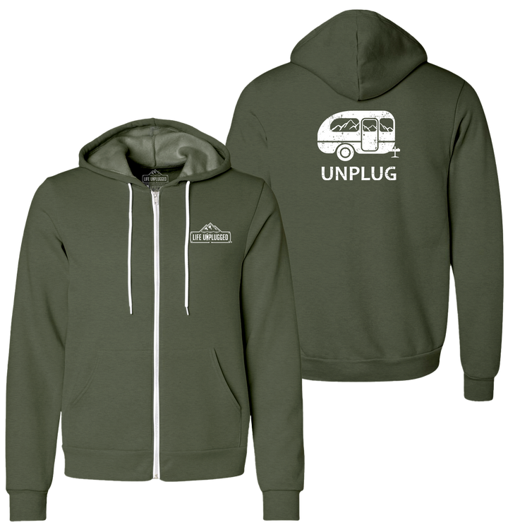 CAMPER Supersoft Midweight Zip Up Hoodie