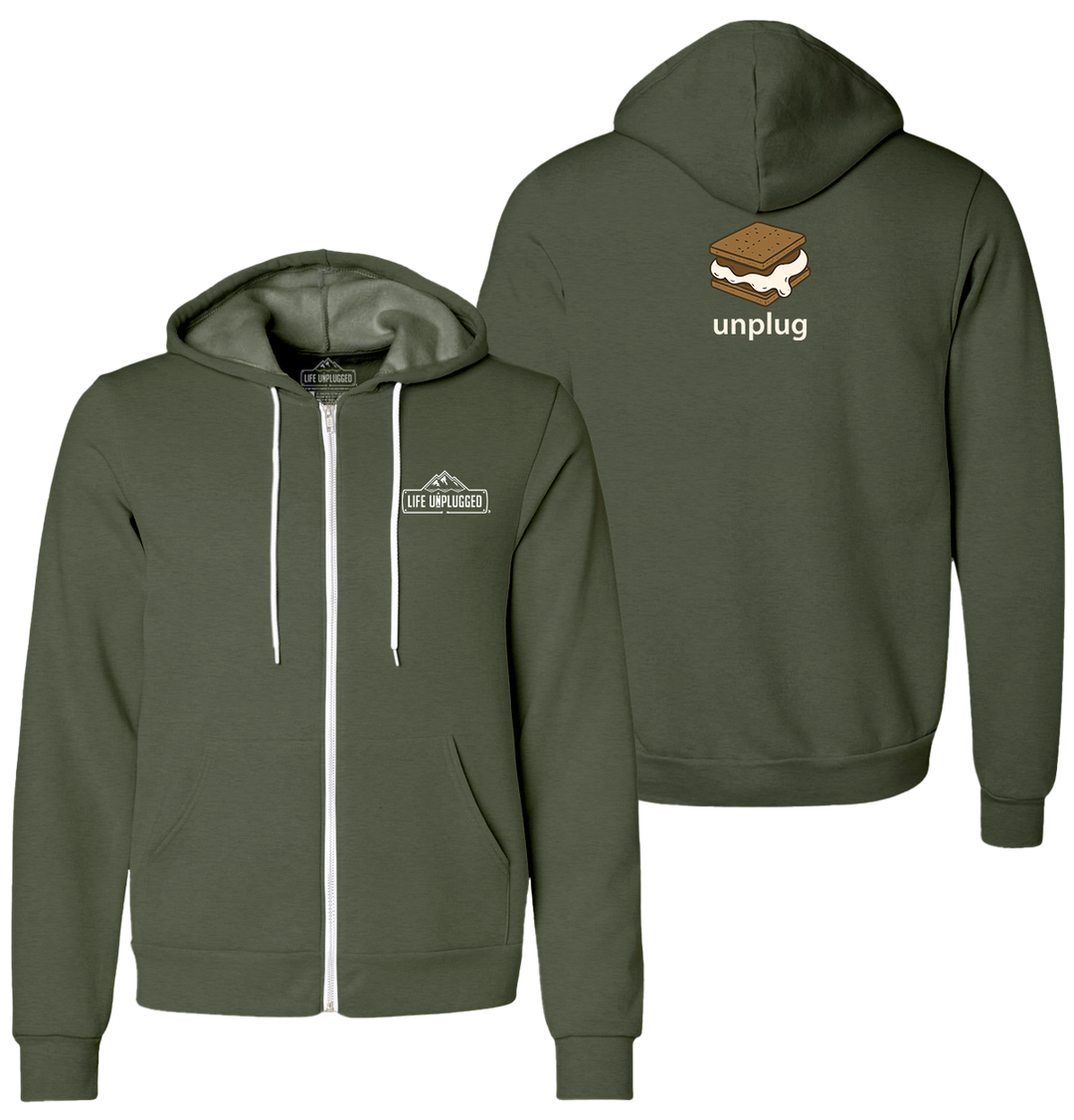 S'MORES Supersoft Midweight Zip Up Hoodie