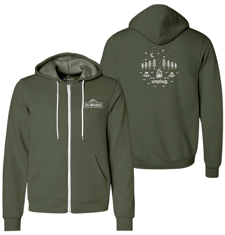 STARGAZING Supersoft Midweight Zip Up Hoodie