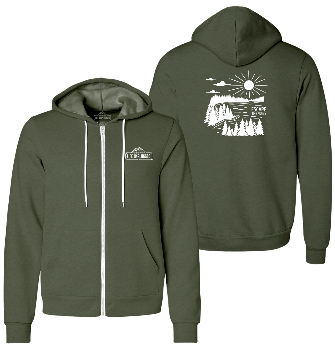 LAKE LOVE Supersoft Midweight Zip Up Hoodie