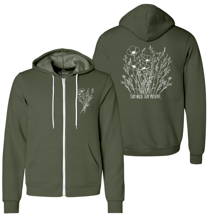 WILDFLOWER Supersoft Midweight Zip Up Hoodie
