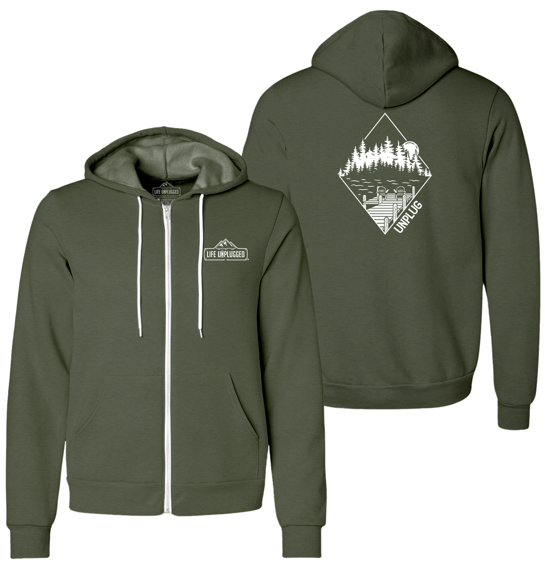 LAKE LIFE Supersoft Midweight Zip Up Hoodie