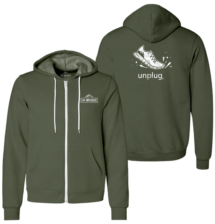 RUNNING Supersoft Midweight Zip Up Hoodie