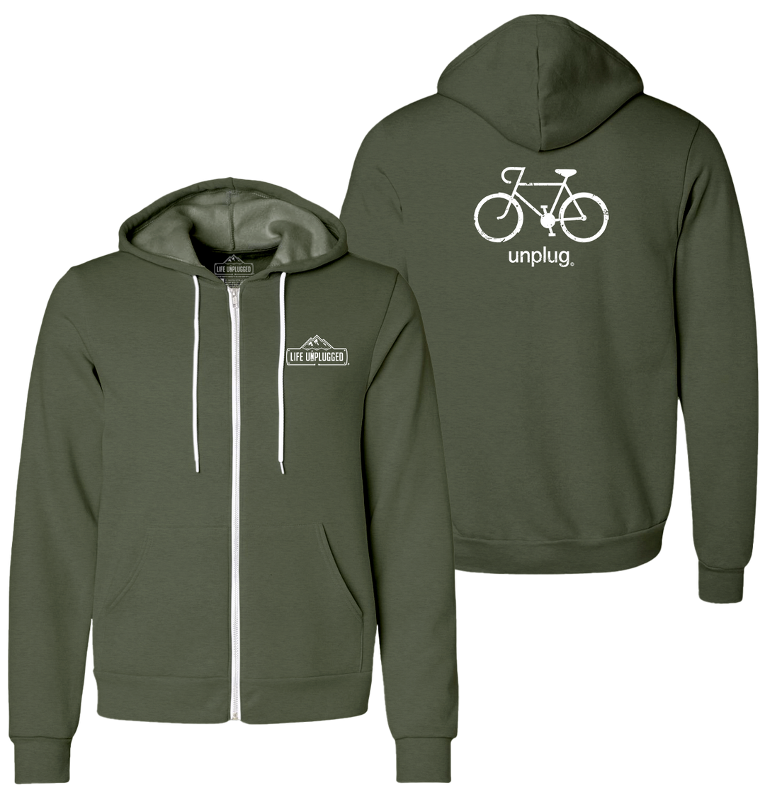 ROAD BIKE Supersoft Midweight Zip Up Hoodie