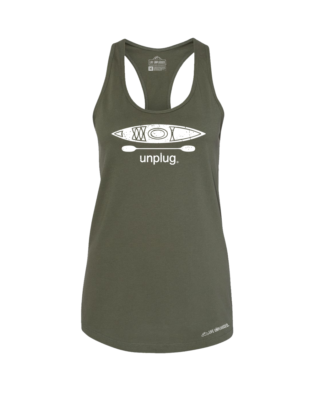 Kayak Premium Women's Relaxed Fit Racerback Tank Top - Life Unplugged