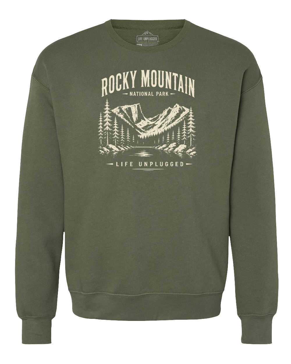 ROCKY MOUNTAIN NATIONAL PARK Midweight Super Soft Crewneck