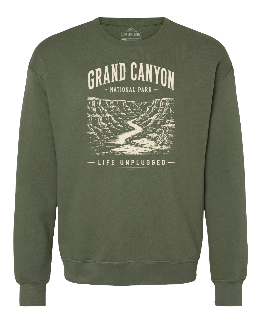 GRAND CANYON NATIONAL PARK Midweight Super Soft Crewneck