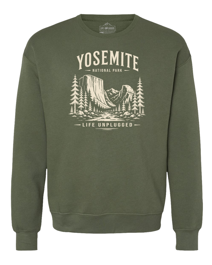 YOSEMITE NATIONAL PARK Midweight Super Soft Crewneck