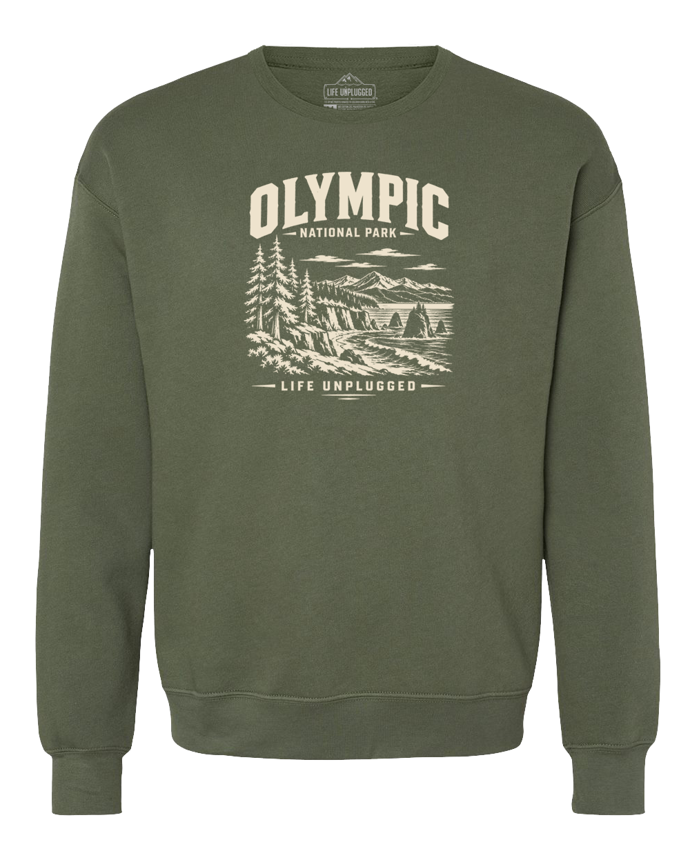 OLYMPIC NATIONAL PARK Midweight Super Soft Crewneck