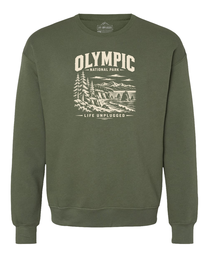 OLYMPIC NATIONAL PARK Midweight Super Soft Crewneck