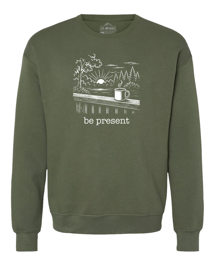 BACK PORCH COFFEE Midweight Super Soft Crewneck