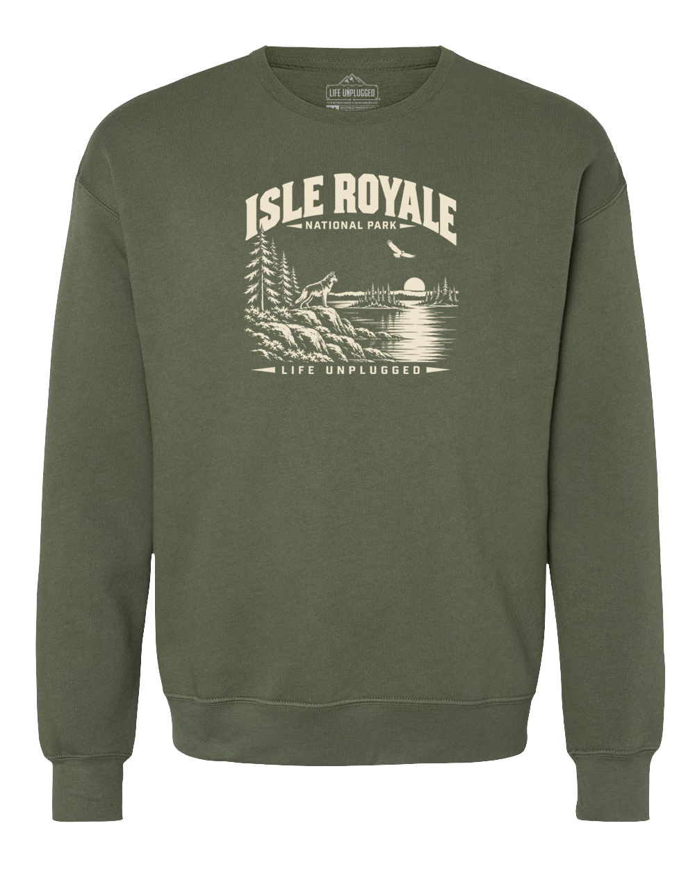 ISLE ROYALE NATIONAL PARK Midweight Super Soft Crewneck