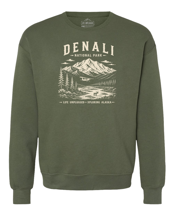 DENALI NATIONAL PARK Midweight Super Soft Crewneck