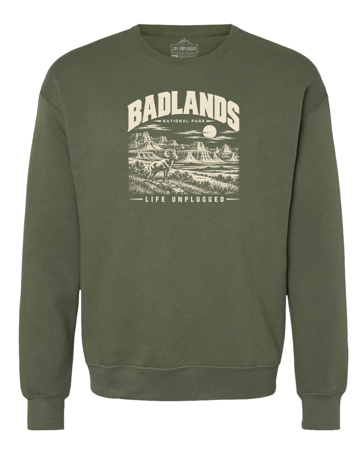 BADLANDS NATIONAL PARK Midweight Super Soft Crewneck