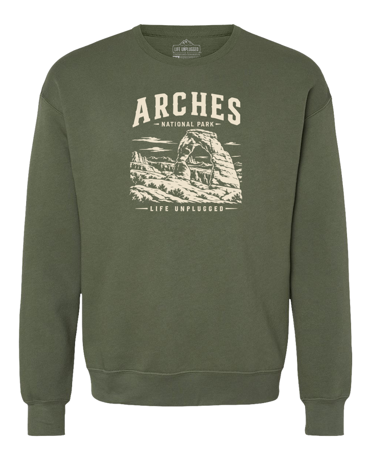 ARCHES NATIONAL PARK Midweight Super Soft Crewneck