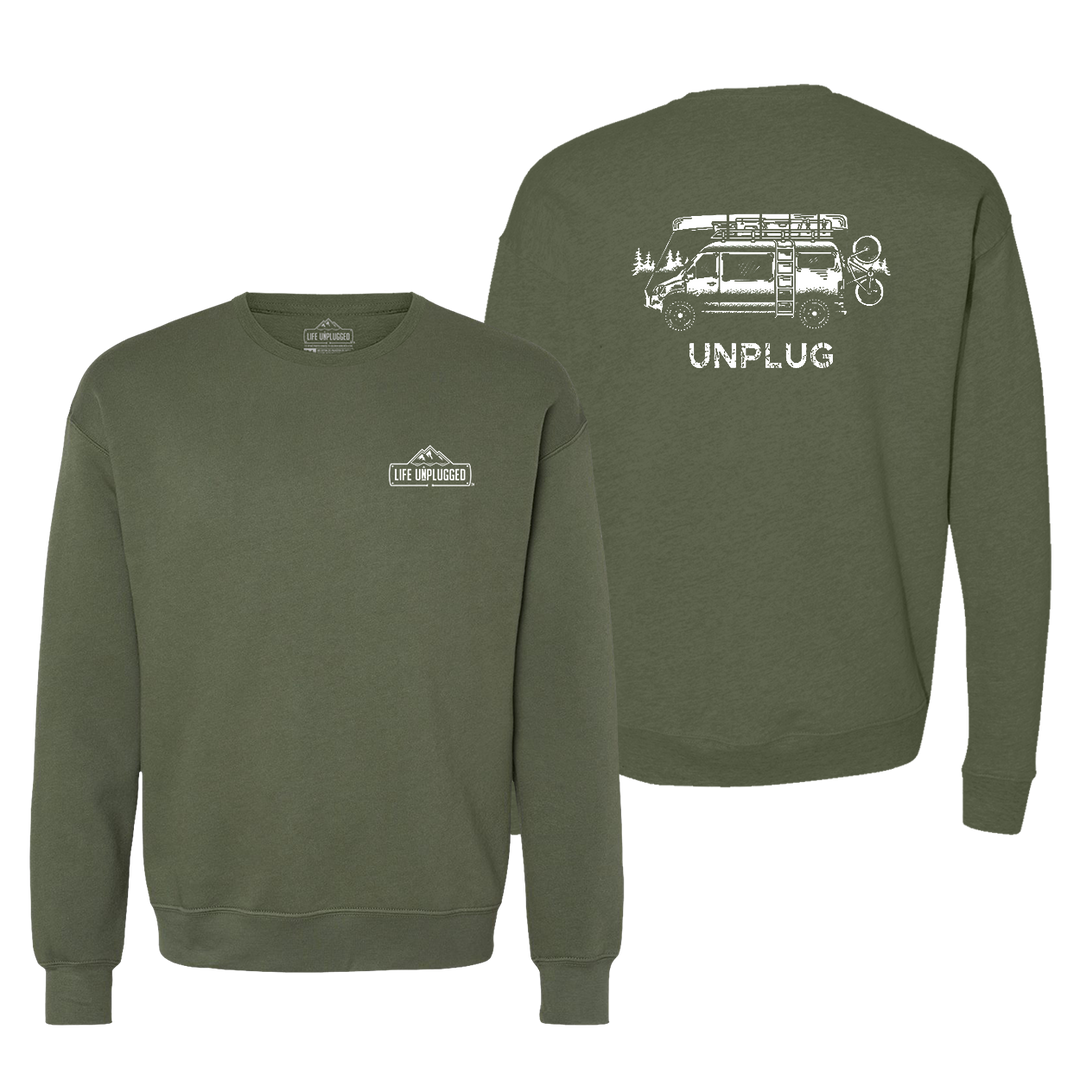 Van Life Midweight Super Soft Crewneck Sweatshirt
