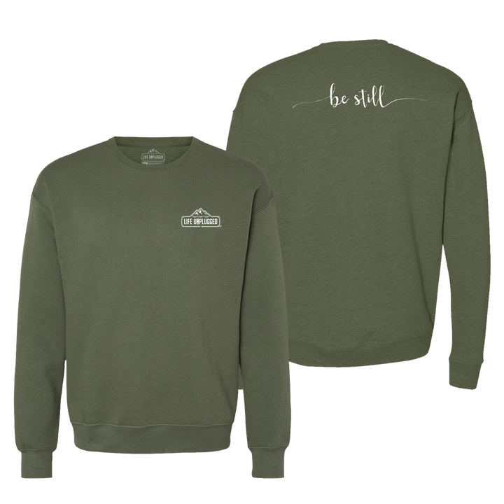 Be Still Midweight Super Soft Crewneck Sweatshirt