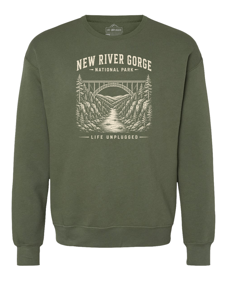 NEW RIVER GORGE NATIONAL PARK Midweight Super Soft Crewneck