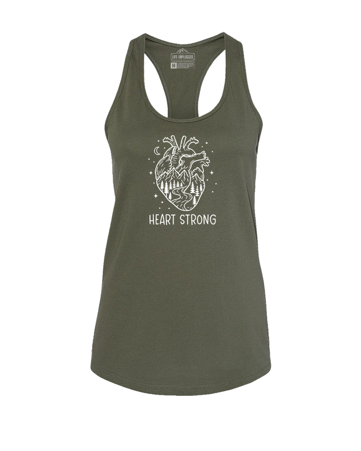 HEART STRONG Women's Racerback Tank Top
