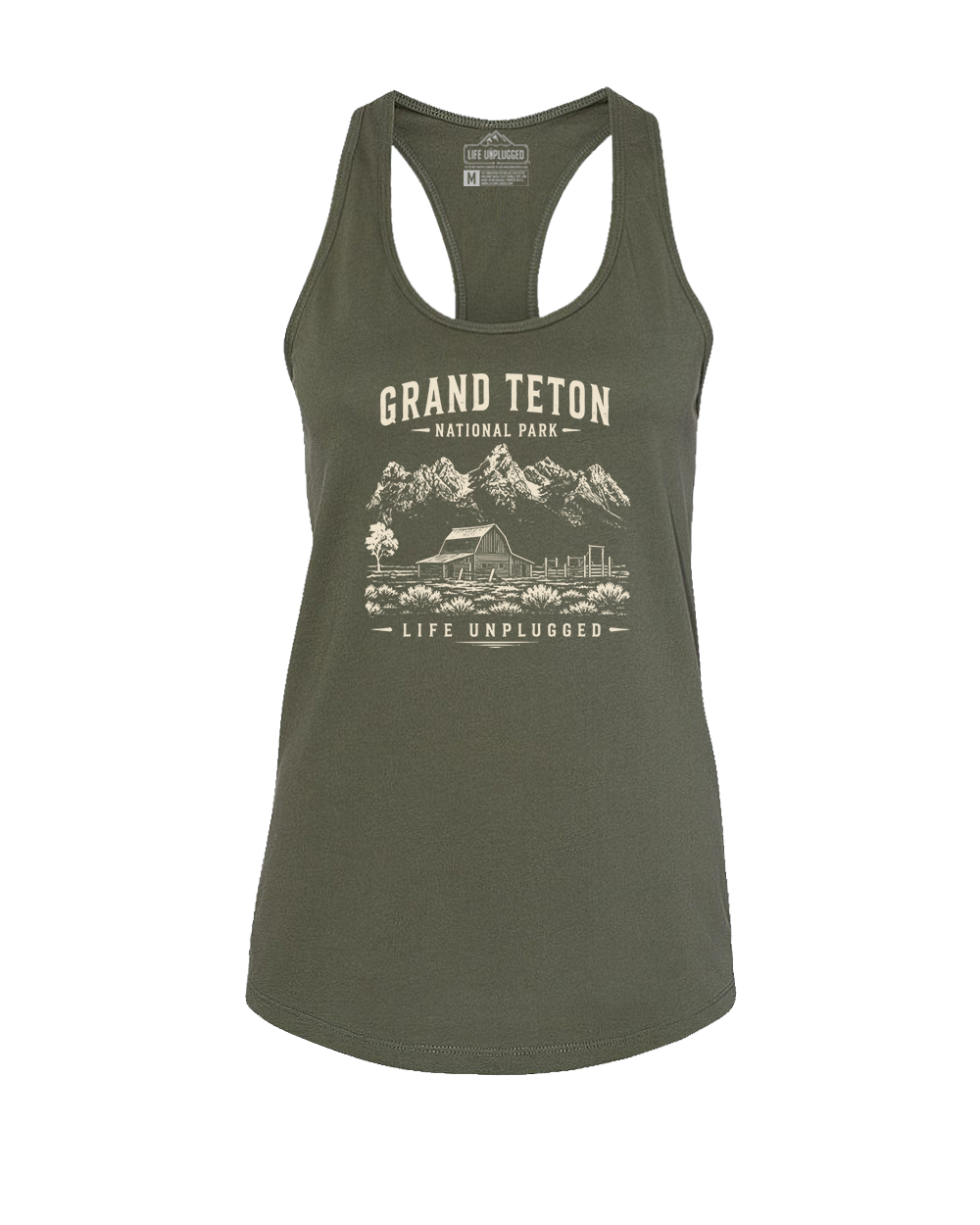 GRAND TETON NATIONAL PARK Women's Racerback Tank Top