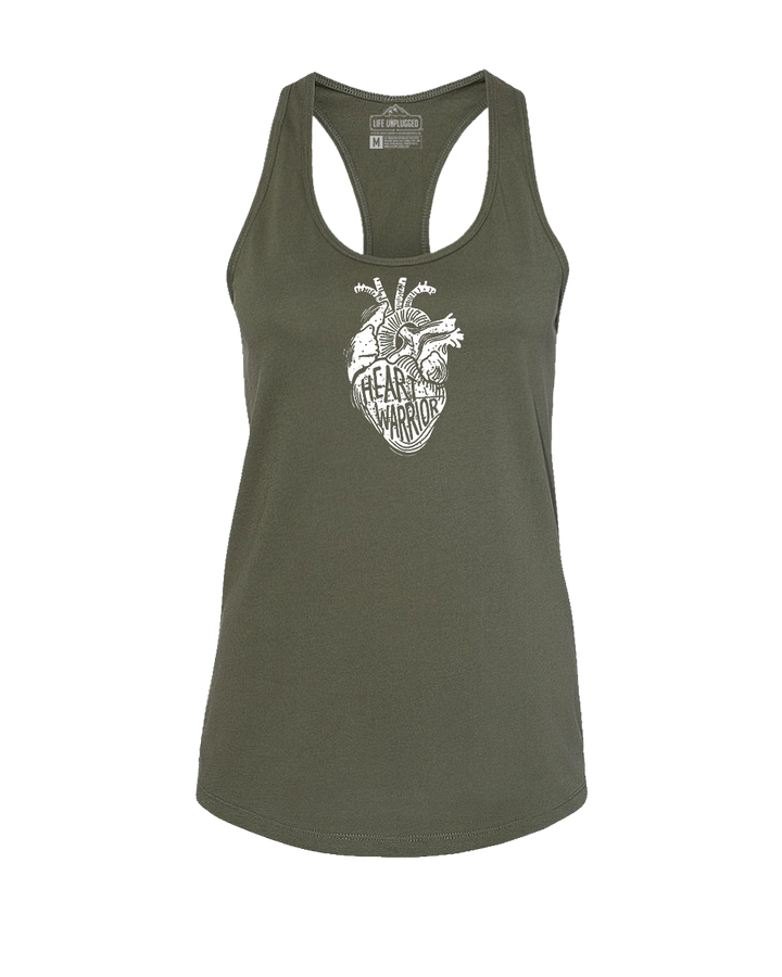 HEART WARRIOR Women's Racerback Tank Top