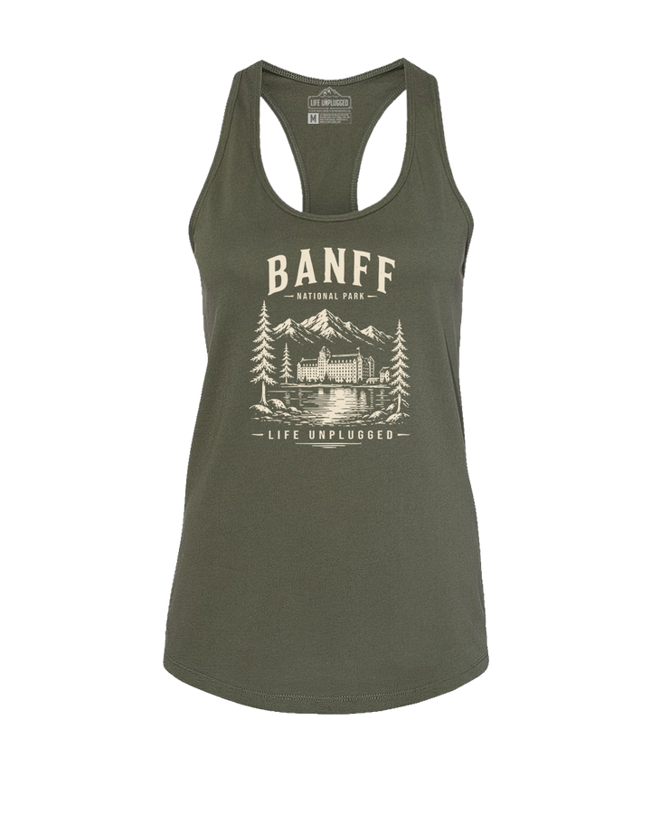 BANFF NATIONAL PARK Women's Racerback Tank Top