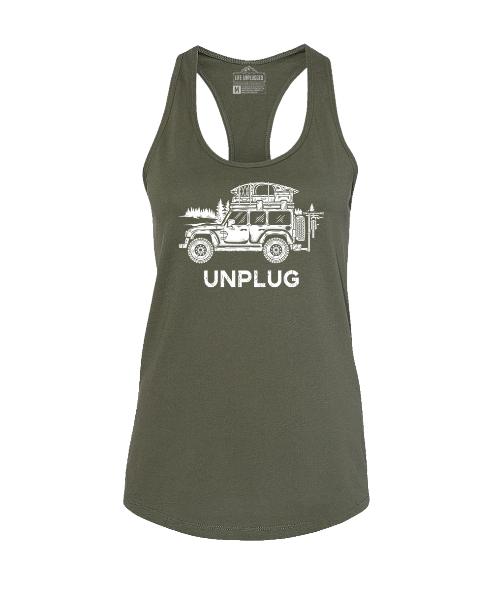 Off-road Vehicle Women's Racerback Tank Top
