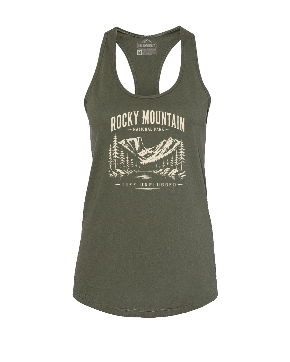 ROCKY MOUNTAIN Women's Racerback Tank Top