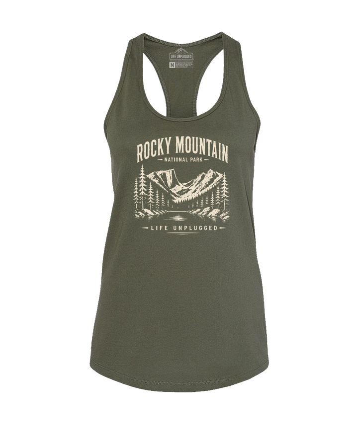 ROCKY MOUNTAIN Women's Racerback Tank Top