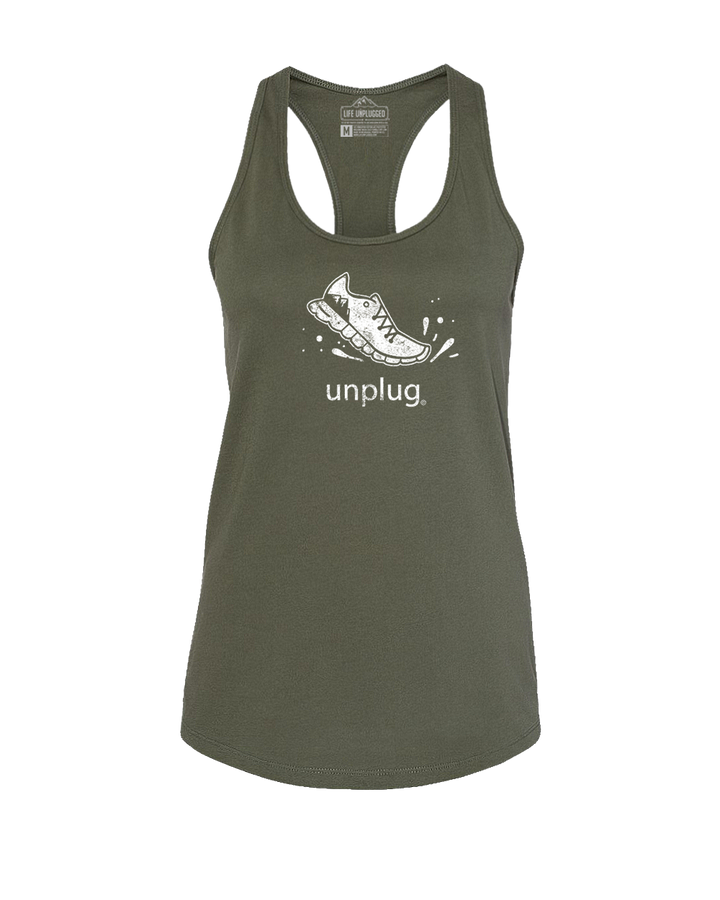 Running Women's Racerback Tank Top